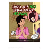 Sekolah?yes! nikah muda no Way!