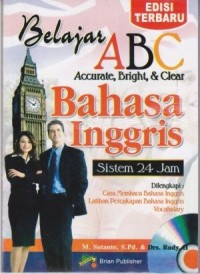 Belajar ABC Accurate,Bright,& Clear : Bahasa Inggris sistem 24 jam