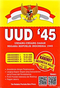 UUD 1945 : Amandemen